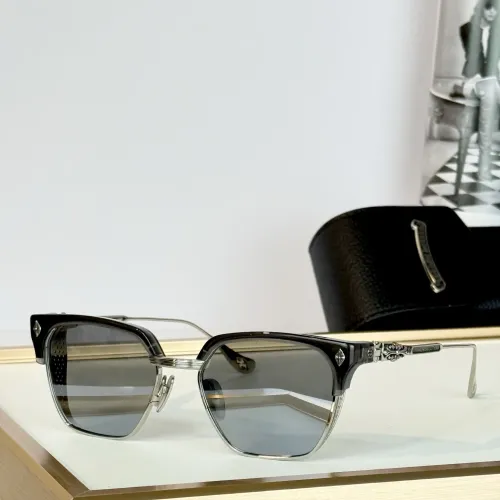 Wholesale Chrome Hearts AAA Quality Sunglasses #1479773 $82.00 USD, Wholesale Quality Replica Chrome Hearts AAA Quality Sunglasses