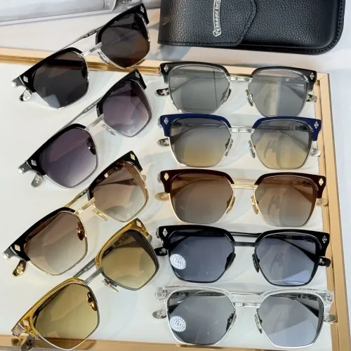 Replica Chrome Hearts AAA Quality Sunglasses #1479773 $82.00 USD for Wholesale