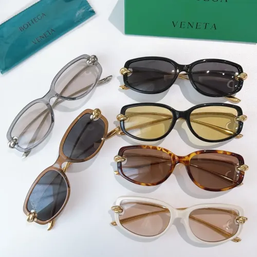 Replica Bottega Veneta AAA Quality Sunglasses #1479816 $60.00 USD for Wholesale
