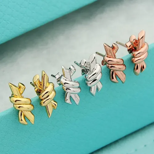 Replica Tiffany Earrings For Women #1479856 $23.00 USD for Wholesale