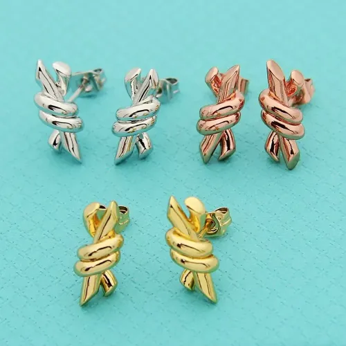Replica Tiffany Earrings For Women #1479857 $23.00 USD for Wholesale