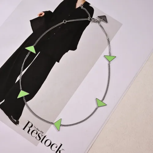Wholesale Prada Necklaces #1479909 $27.00 USD, Wholesale Quality Replica Prada Necklaces