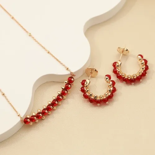 Replica Cartier Earrings For Women #1479952 $45.00 USD for Wholesale