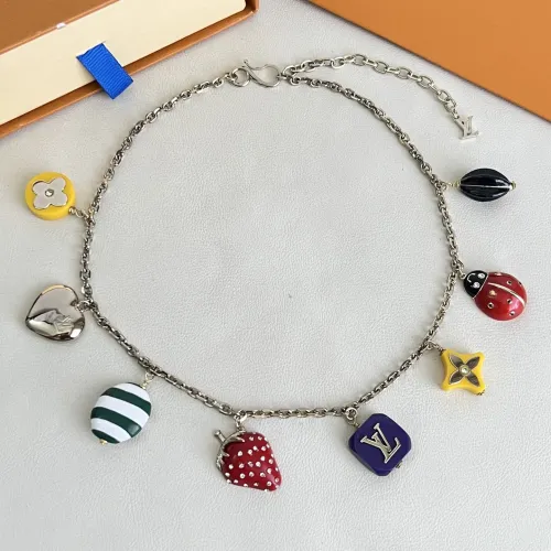 Wholesale Louis Vuitton Necklaces #1480007 $64.00 USD, Wholesale Quality Replica Louis Vuitton Necklaces