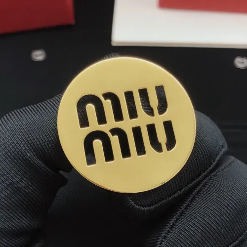 Replica MIU MIU Earrings For Women #1480039 $29.00 USD for Wholesale