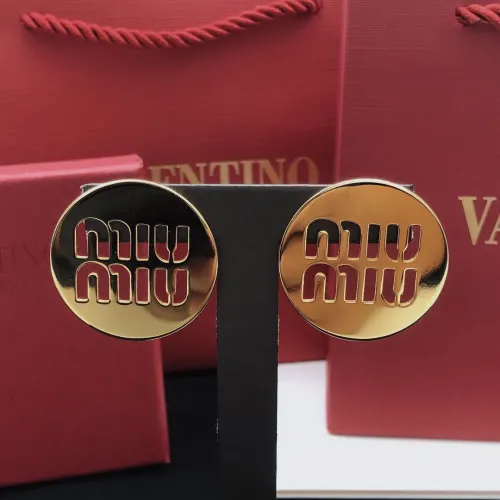 Replica MIU MIU Earrings For Women #1480039 $29.00 USD for Wholesale
