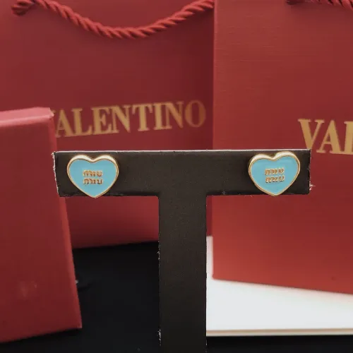 Replica MIU MIU Earrings For Women #1480040 $25.00 USD for Wholesale