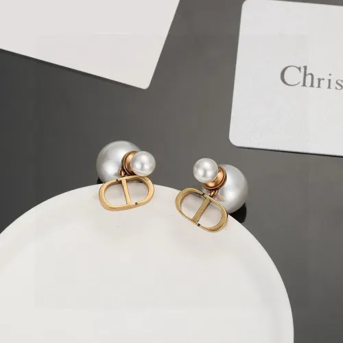 Wholesale Christian Dior Earrings For Women #1480063 $25.00 USD, Wholesale Quality Replica Christian Dior Earrings