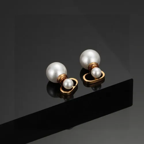 Replica Christian Dior Earrings For Women #1480063 $25.00 USD for Wholesale