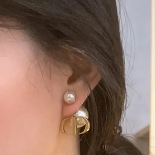 Replica Christian Dior Earrings For Women #1480063 $25.00 USD for Wholesale