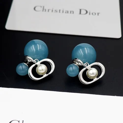 Wholesale Christian Dior Earrings For Women #1480064 $25.00 USD, Wholesale Quality Replica Christian Dior Earrings