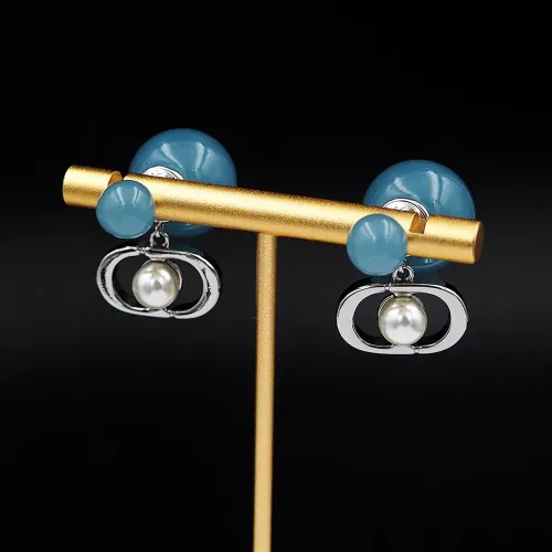 Replica Christian Dior Earrings For Women #1480064 $25.00 USD for Wholesale