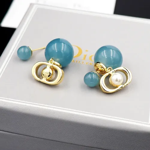 Replica Christian Dior Earrings For Women #1480065 $25.00 USD for Wholesale