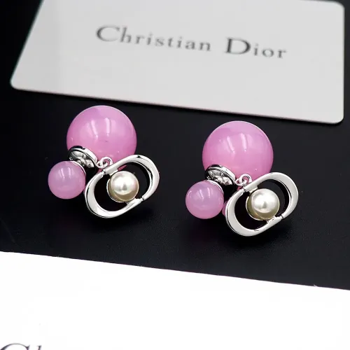 Wholesale Christian Dior Earrings For Women #1480067 $25.00 USD, Wholesale Quality Replica Christian Dior Earrings