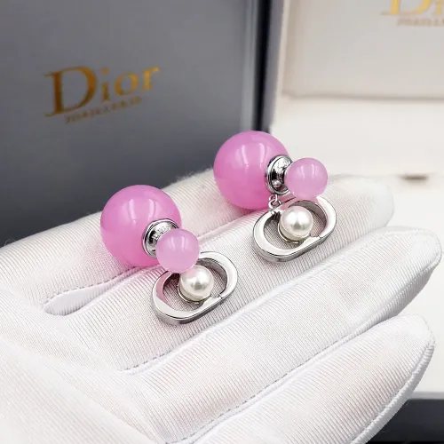 Replica Christian Dior Earrings For Women #1480067 $25.00 USD for Wholesale