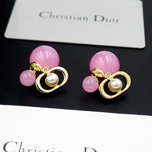 Wholesale Christian Dior Earrings For Women #1480068 $25.00 USD, Wholesale Quality Replica Christian Dior Earrings