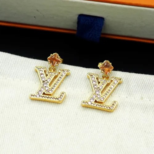 Wholesale Louis Vuitton Earrings For Women #1480073 $27.00 USD, Wholesale Quality Replica Louis Vuitton Earrings