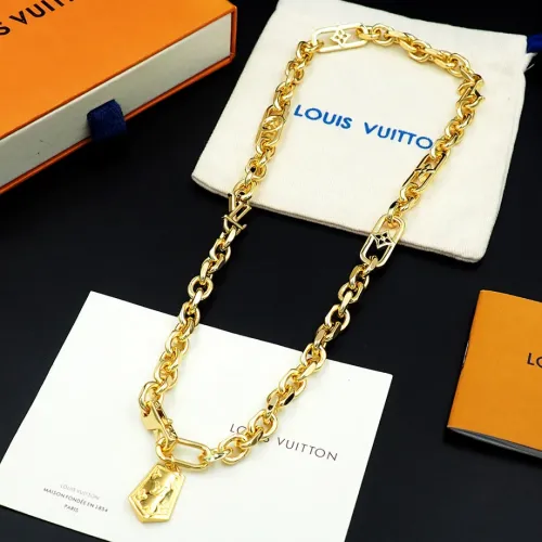 Wholesale Louis Vuitton Necklaces #1480084 $39.00 USD, Wholesale Quality Replica Louis Vuitton Necklaces