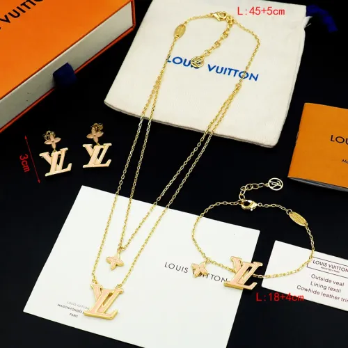 Wholesale Louis Vuitton LV Jewelry Set For Women #1480087 $64.00 USD, Wholesale Quality Replica Louis Vuitton LV Jewelry Set