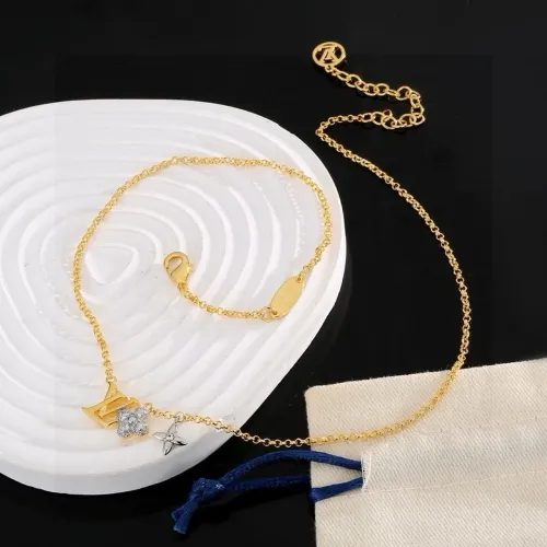 Wholesale Louis Vuitton Necklaces #1480206 $29.00 USD, Wholesale Quality Replica Louis Vuitton Necklaces