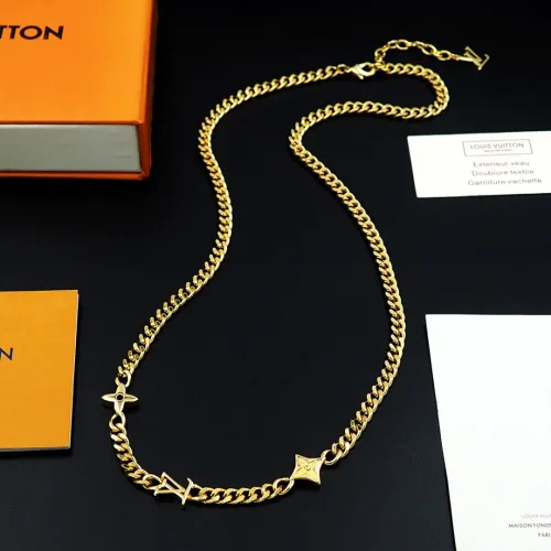 Wholesale Louis Vuitton Necklaces #1480222 $27.00 USD, Wholesale Quality Replica Louis Vuitton Necklaces