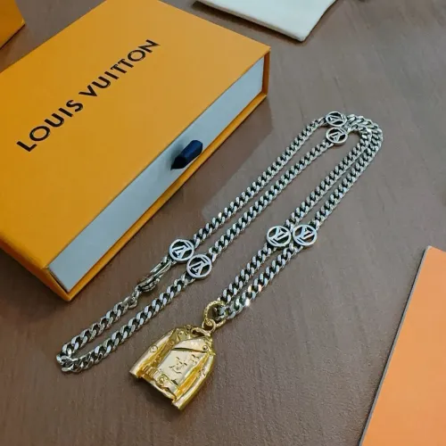 Wholesale Louis Vuitton Necklaces #1480243 $52.00 USD, Wholesale Quality Replica Louis Vuitton Necklaces