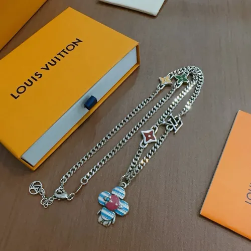 Wholesale Louis Vuitton Necklaces #1480246 $56.00 USD, Wholesale Quality Replica Louis Vuitton Necklaces