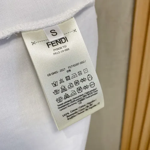 Replica Fendi T-Shirts Short Sleeved For Unisex #1480327 $52.00 USD for Wholesale