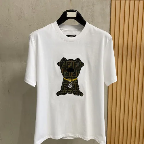 Wholesale Fendi T-Shirts Short Sleeved For Unisex #1480329 $52.00 USD, Wholesale Quality Replica Fendi T-Shirts
