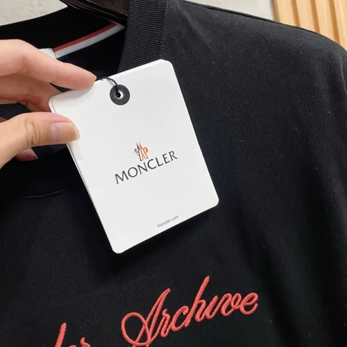 Replica Moncler T-Shirts Short Sleeved For Unisex #1480340 $52.00 USD for Wholesale