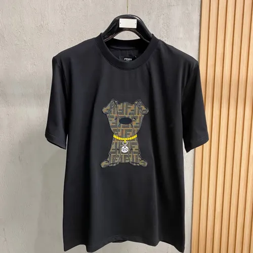 Wholesale Fendi T-Shirts Short Sleeved For Unisex #1480348 $52.00 USD, Wholesale Quality Replica Fendi T-Shirts