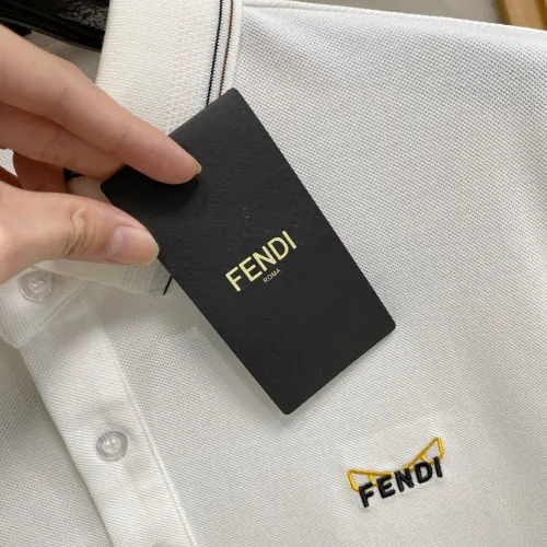 Replica Fendi T-Shirts Short Sleeved For Men #1480414 $64.00 USD for Wholesale
