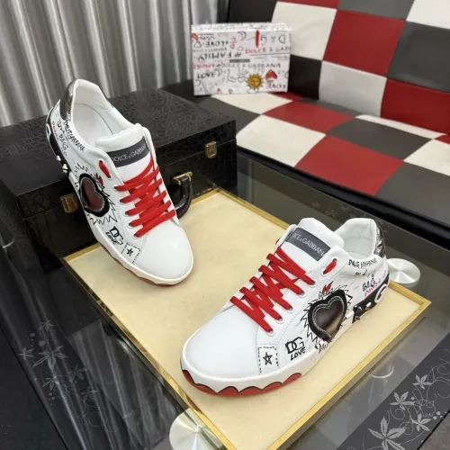 Replica Dolce & Gabbana D&G Casual Shoes For Women #1480423 $92.00 USD for Wholesale