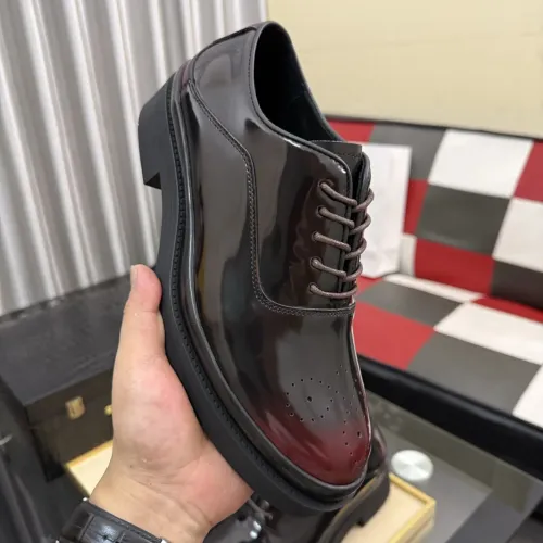 Replica Prada Leather Shoes For Men #1480505 $115.00 USD for Wholesale