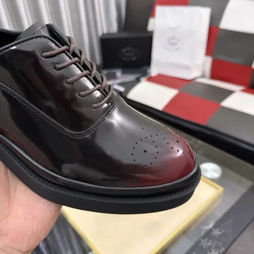 Replica Prada Leather Shoes For Men #1480505 $115.00 USD for Wholesale