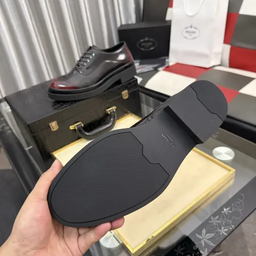 Replica Prada Leather Shoes For Men #1480505 $115.00 USD for Wholesale