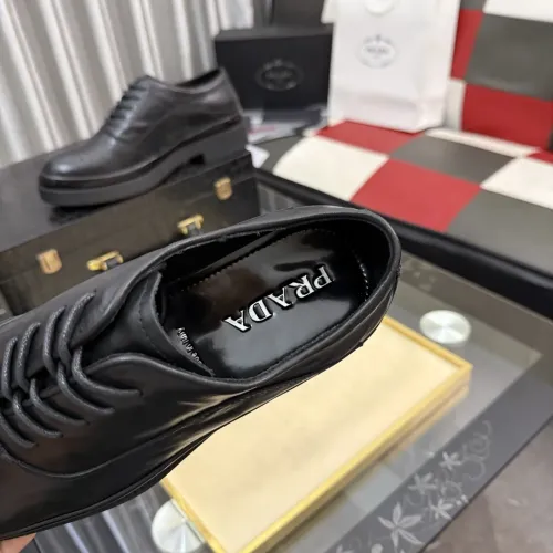 Replica Prada Leather Shoes For Men #1480507 $115.00 USD for Wholesale