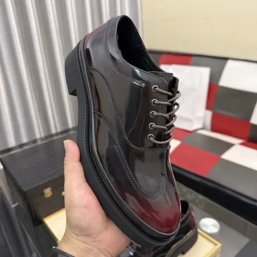 Replica Prada Leather Shoes For Men #1480508 $115.00 USD for Wholesale