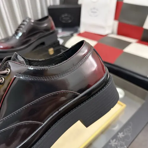 Replica Prada Leather Shoes For Men #1480508 $115.00 USD for Wholesale