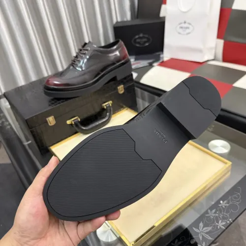 Replica Prada Leather Shoes For Men #1480508 $115.00 USD for Wholesale