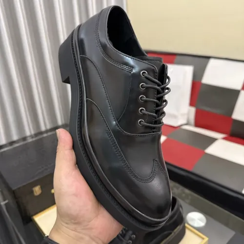 Replica Prada Leather Shoes For Men #1480509 $115.00 USD for Wholesale