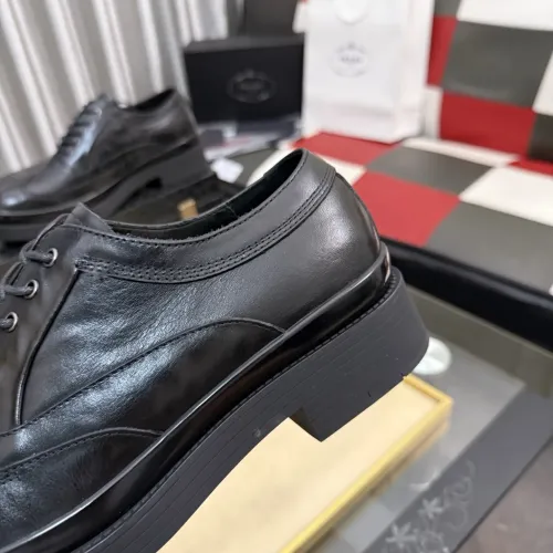 Replica Prada Leather Shoes For Men #1480510 $115.00 USD for Wholesale
