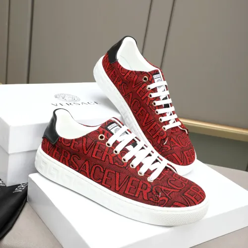 Wholesale Versace Casual Shoes For Men #1480539 $80.00 USD, Wholesale Quality Replica Versace Casual Shoes