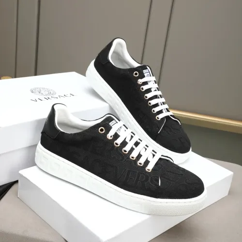 Wholesale Versace Casual Shoes For Men #1480541 $80.00 USD, Wholesale Quality Replica Versace Casual Shoes