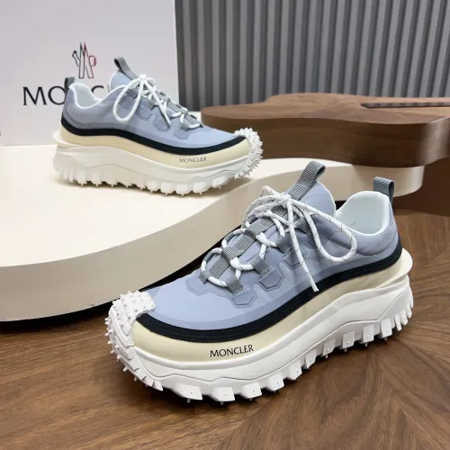 Wholesale Moncler Casual Shoes For Men #1480543 $140.00 USD, Wholesale Quality Replica Moncler Casual Shoes