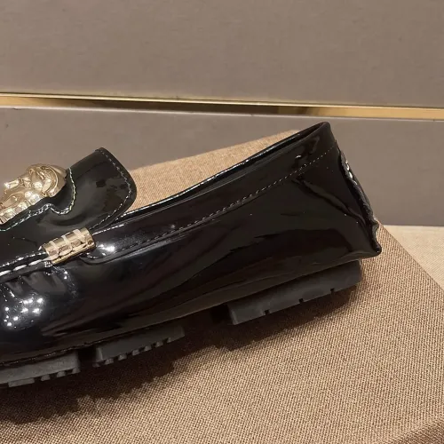 Replica Versace Leather Shoes For Men #1480562 $76.00 USD for Wholesale