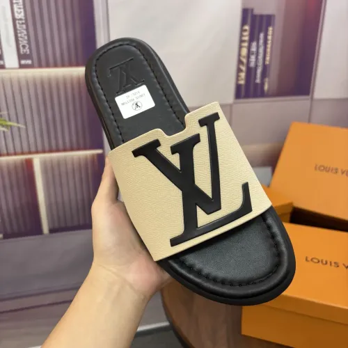 Wholesale Louis Vuitton Slippers For Men #1480590 $52.00 USD, Wholesale Quality Replica Louis Vuitton Slippers