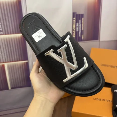 Wholesale Louis Vuitton Slippers For Men #1480601 $52.00 USD, Wholesale Quality Replica Louis Vuitton Slippers
