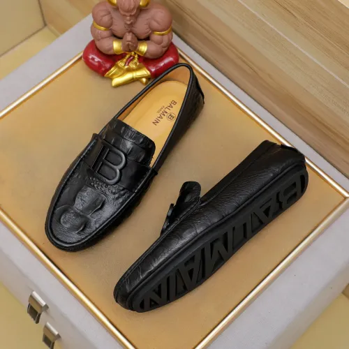 Replica Bally Leather Shoes For Men #1480666 $76.00 USD for Wholesale