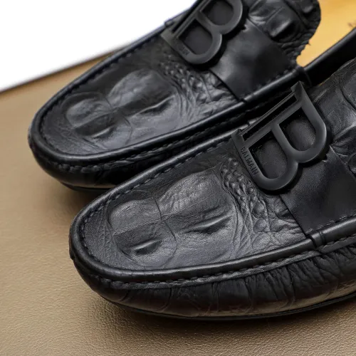 Replica Bally Leather Shoes For Men #1480666 $76.00 USD for Wholesale